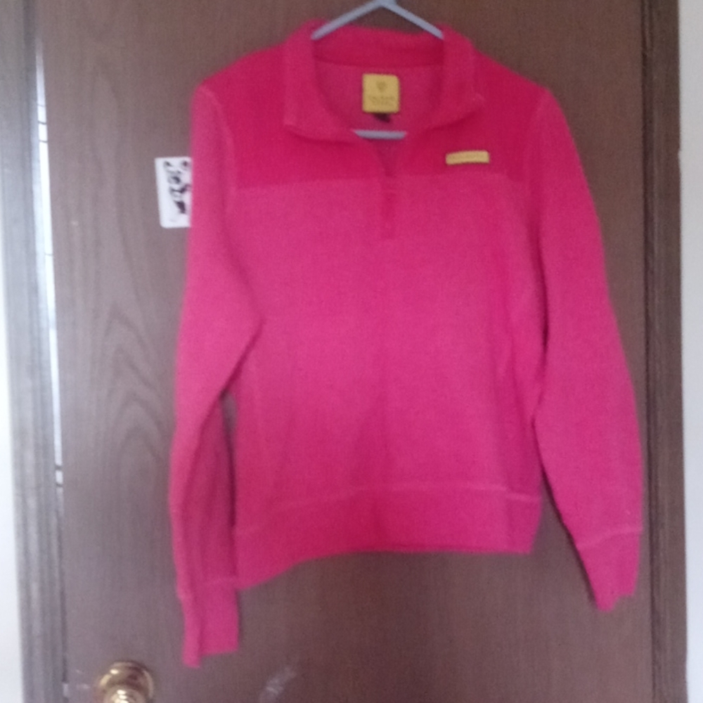 Pink zip up